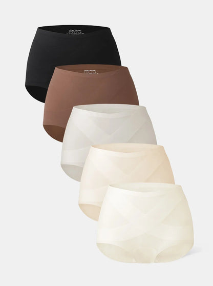 BLISS Seamless — 5-Pack High-Waisted Panties