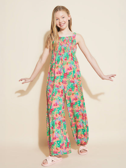 Girls' Coastal Breeze Jumpsuit