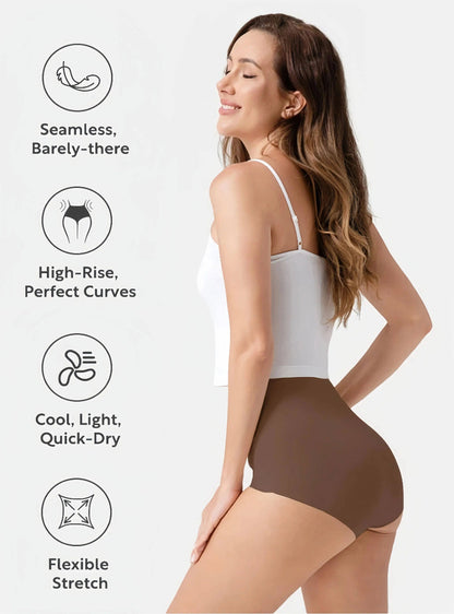 BLISS Seamless — 5-Pack High-Waisted Panties