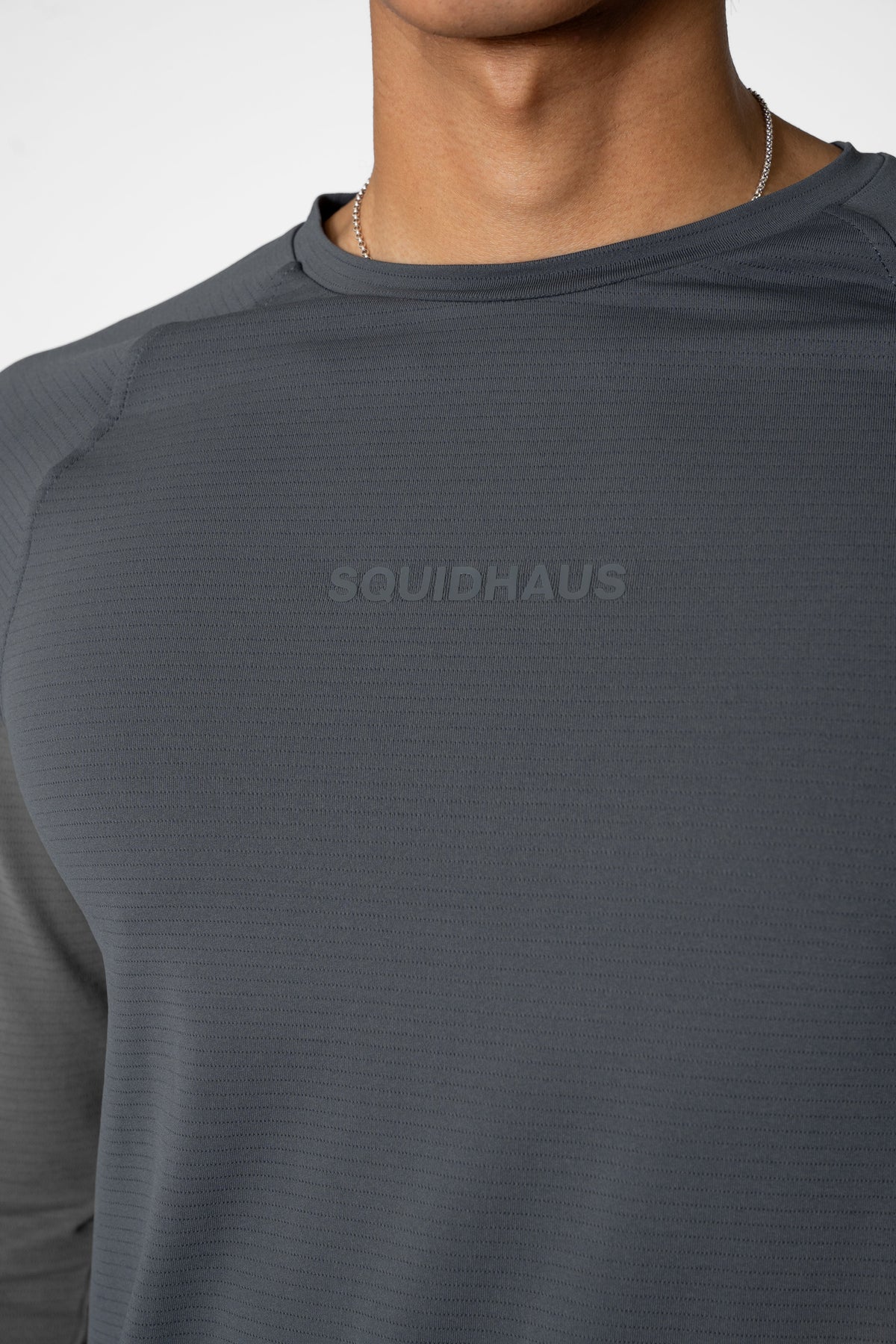 Essentials Long Sleeve Athletic Fitted Tee