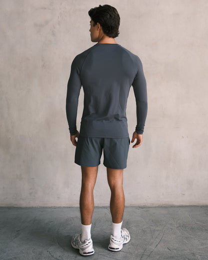 Essentials Long Sleeve Athletic Fitted Tee