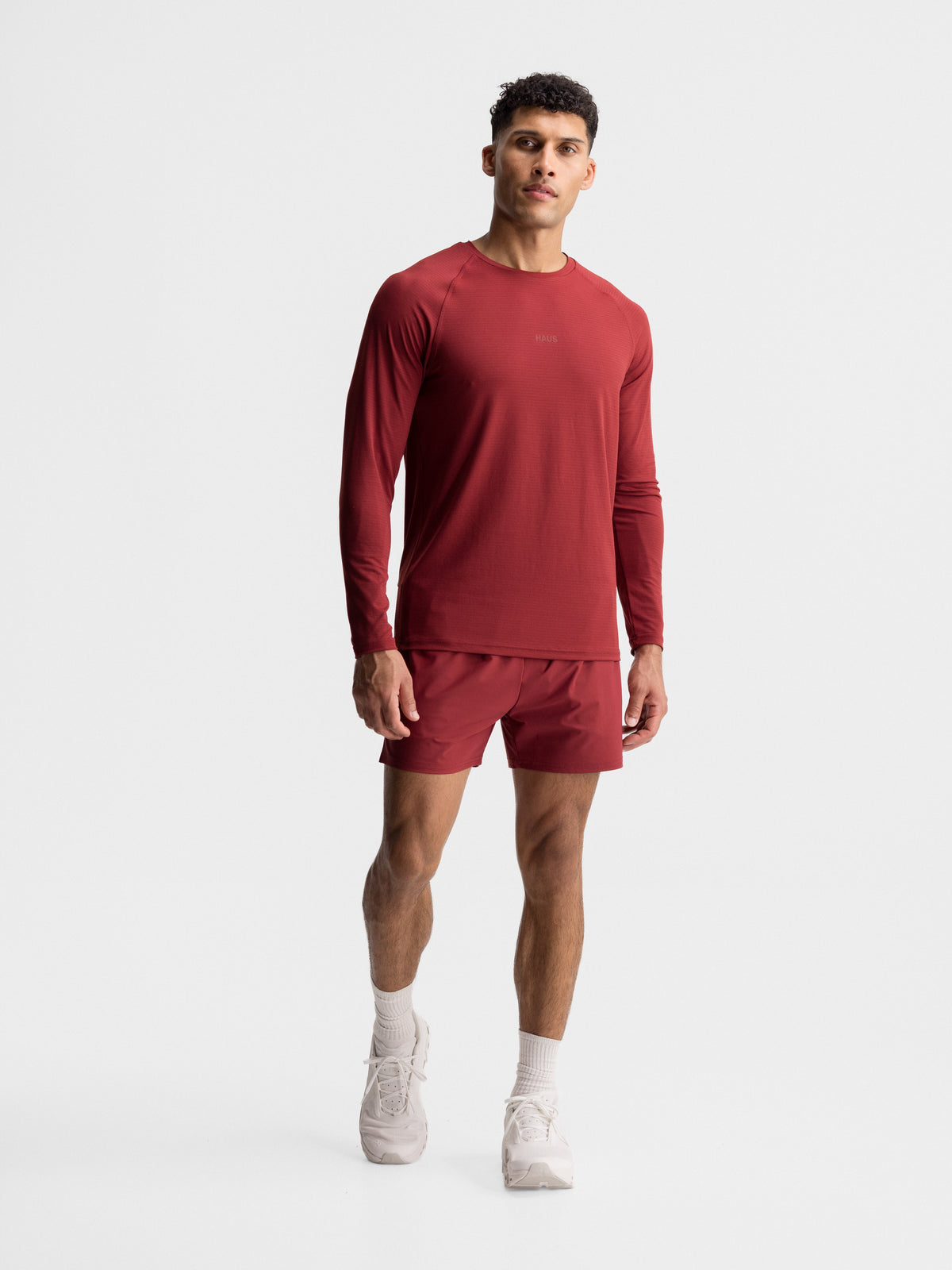 Essentials Long Sleeve Athletic Fitted Tee