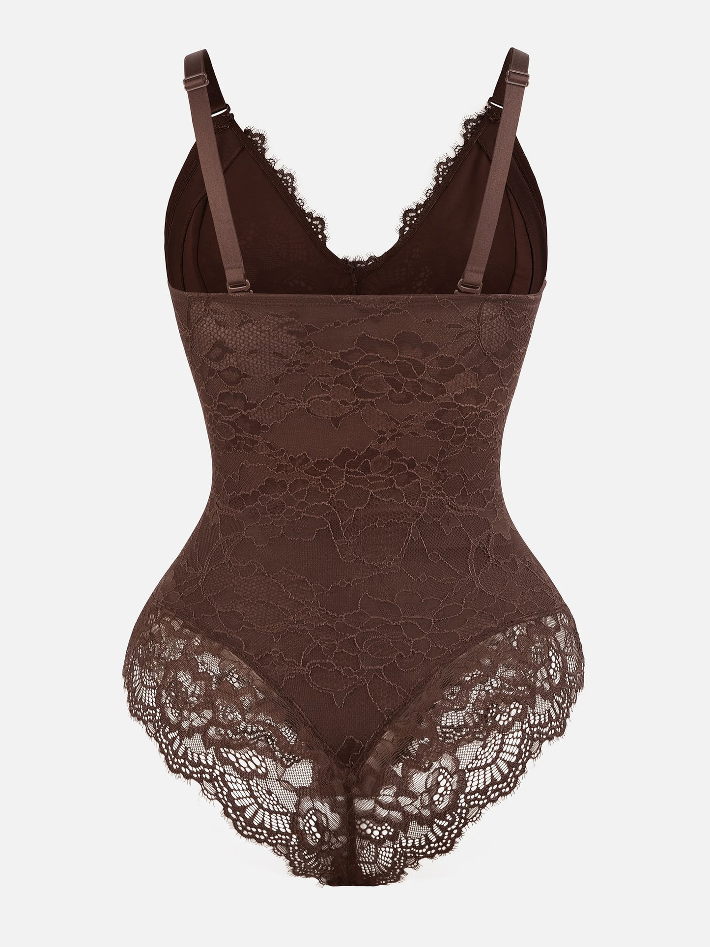 Lace V-Neck Breathable Bodysuit
