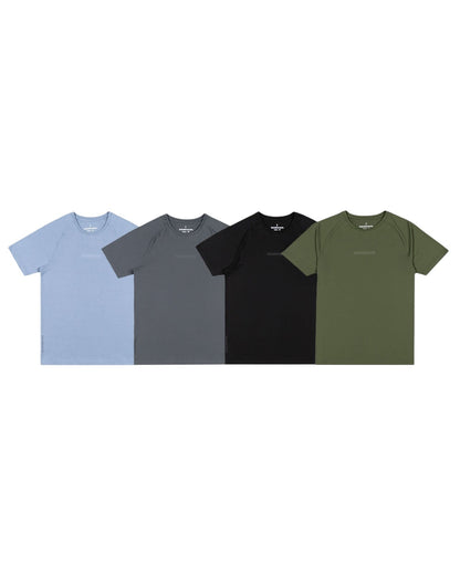 Essentials Short Sleeve Athletic Fitted Tee Pack