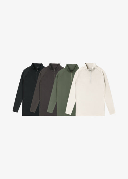 Performance Airknit Fitted Quarter Zip Pack